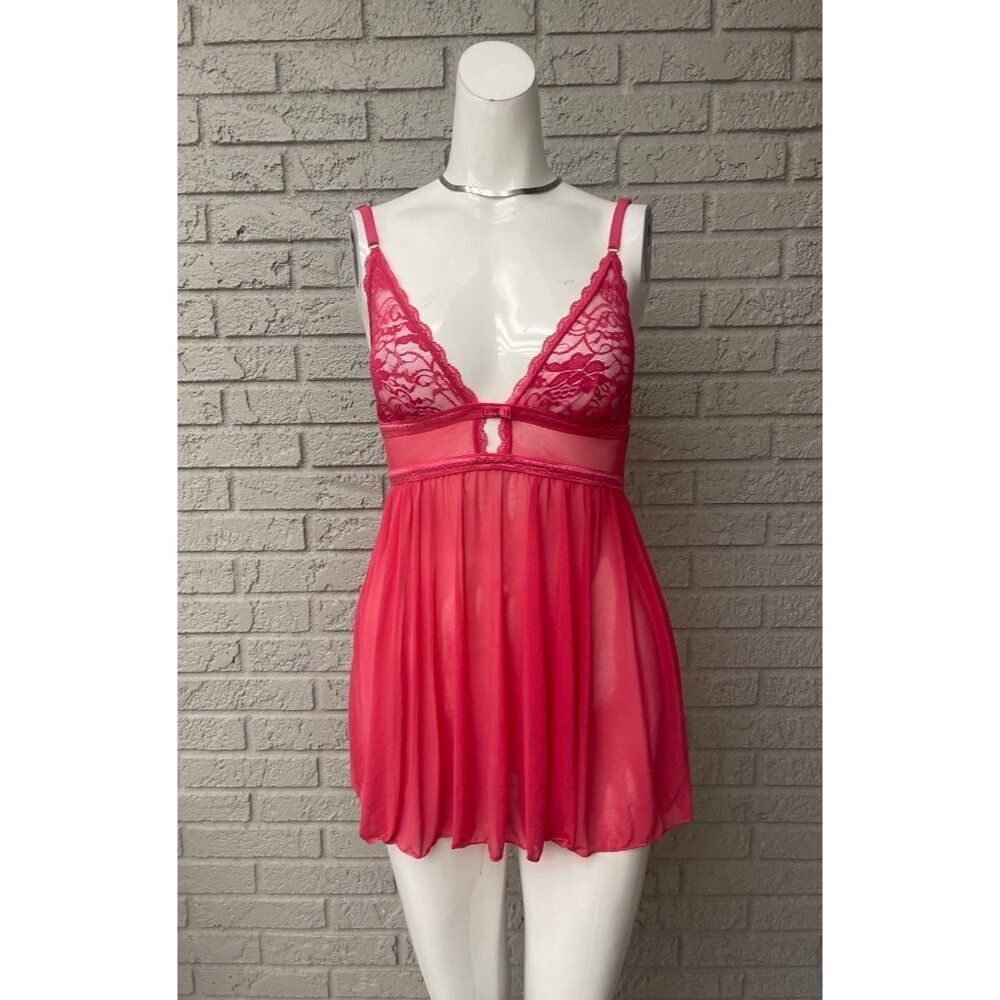 Rachel Roy Lace Babydoll Teddy / Lingerie Intimates Sleepwear Size S